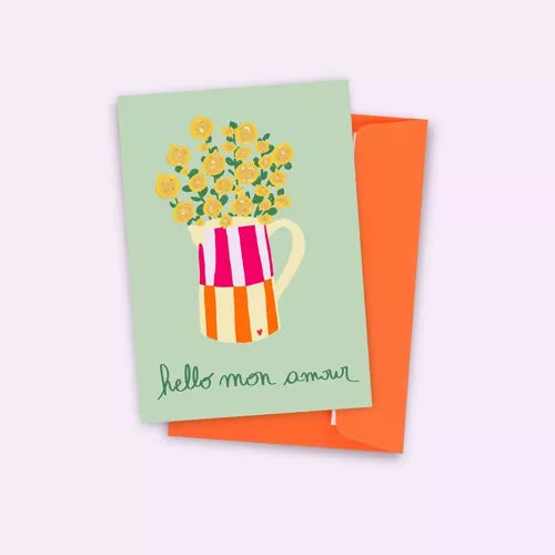Carte postale Bouquet d'amour