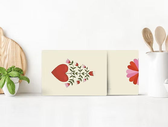 Planche à déjeuner Beau Coeur