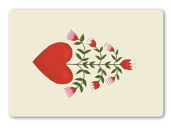 Planche à déjeuner Beau Coeur