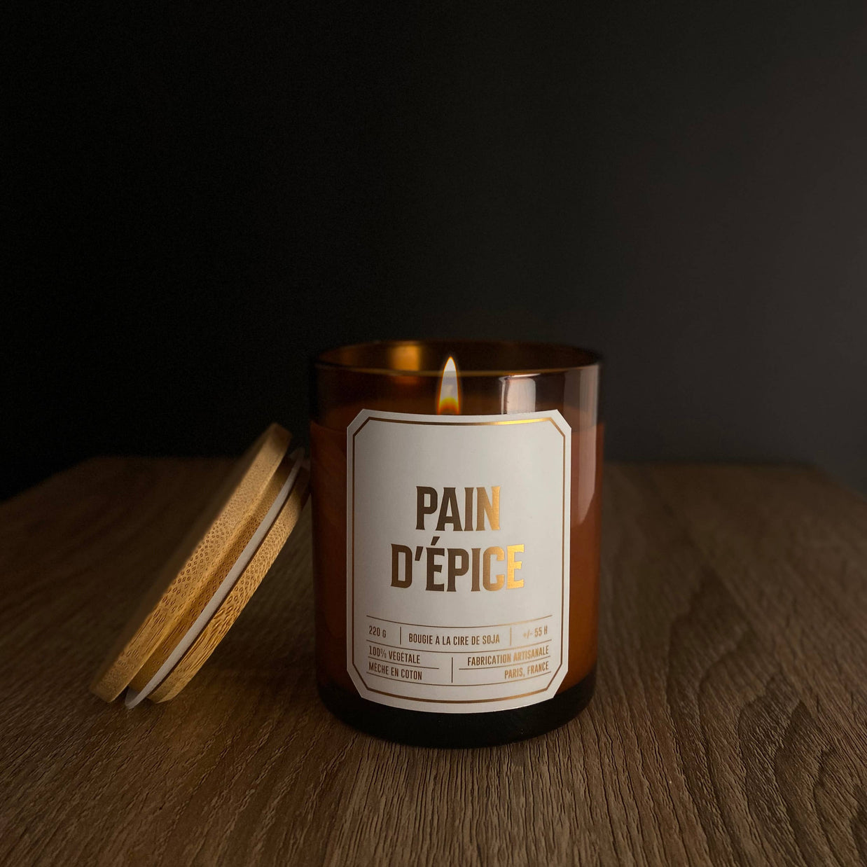 Bougie Parfumée Pain d'épices - 220g