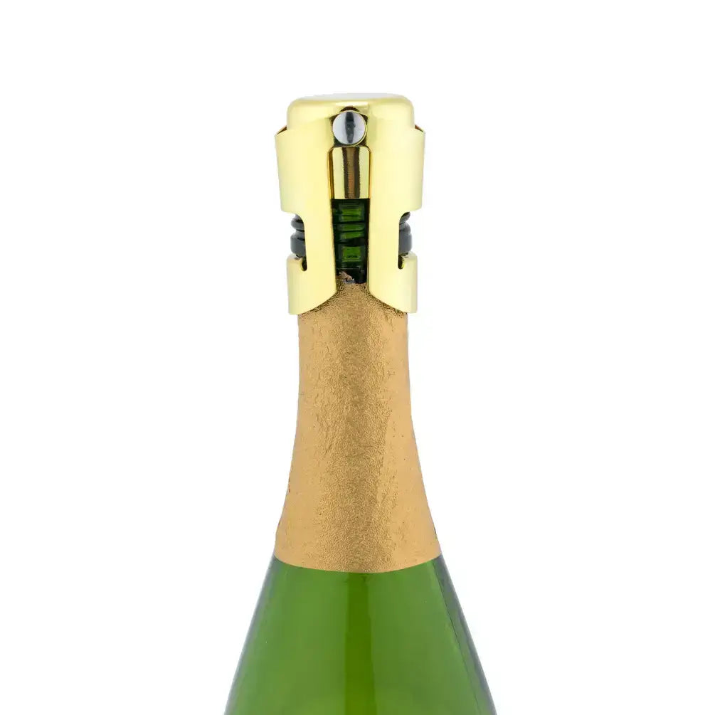 Bouchon de Champagne Fizz Chrome - Argent ou Or: Or