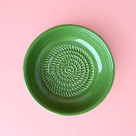 Assiette râpe-ail - Céramique vintage moyenne - Elizabeth: CON PACKAGING