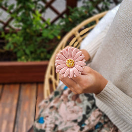 Gerbera Ø env. 5 cm | Tige de 39 cm: Rouge
