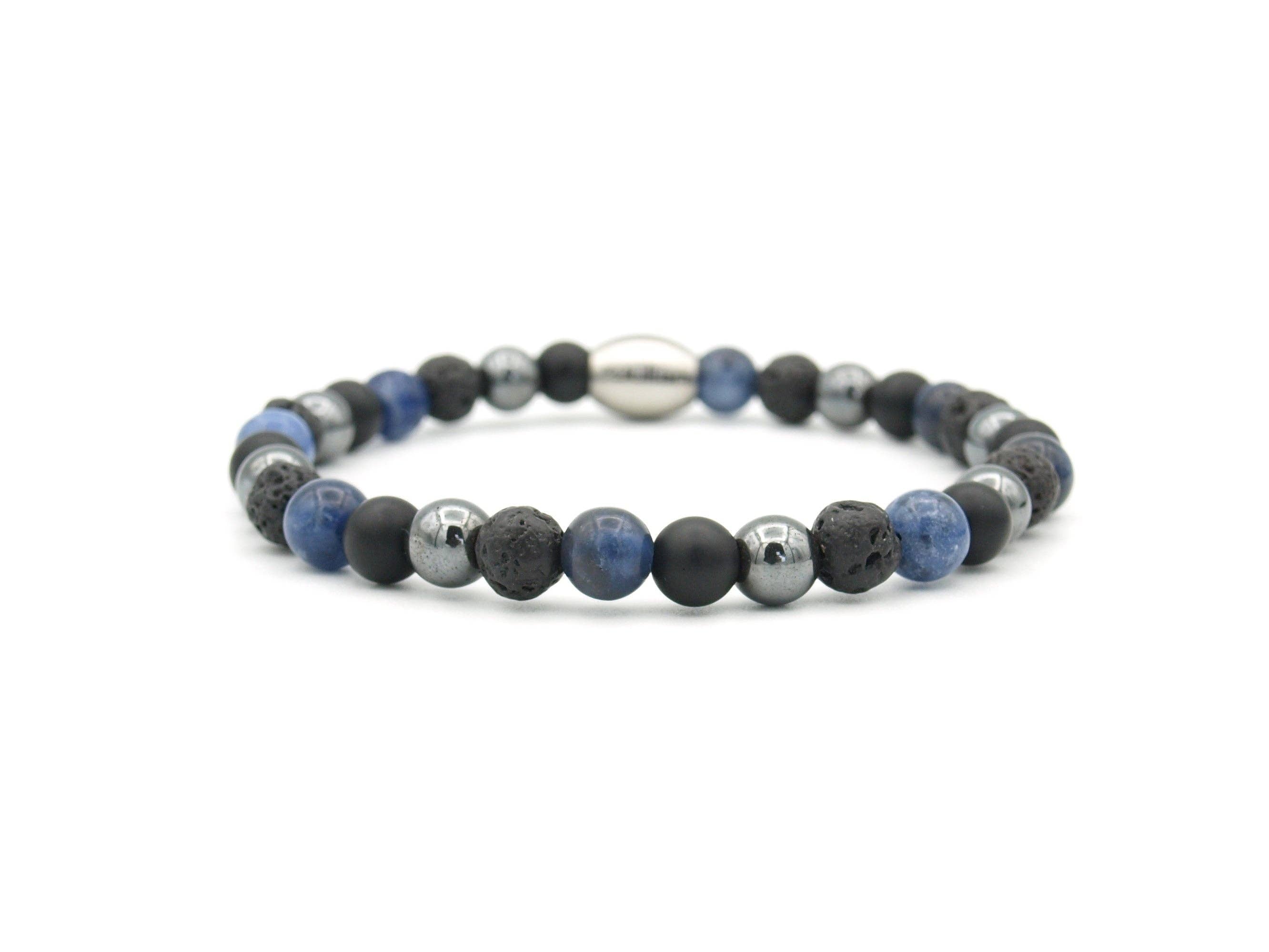 Enam mix bleu et noir: XL- 20 cm