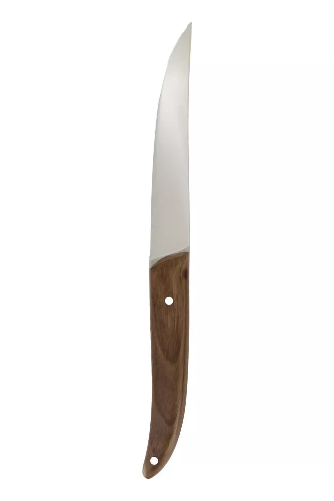 Set 4 couteaux Steak ORNO, bois de noyer