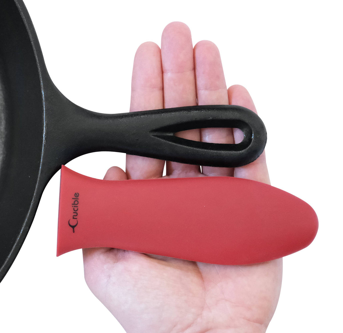 Support de poignée chauffante en silicone+support d'assistance, (paquet de 2, rouge): Noir