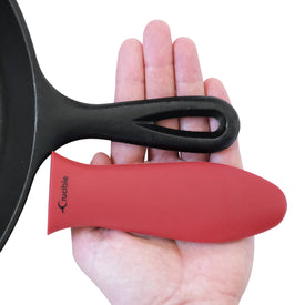 Support de poignée chauffante en silicone+support d'assistance, (paquet de 2, rouge): Noir