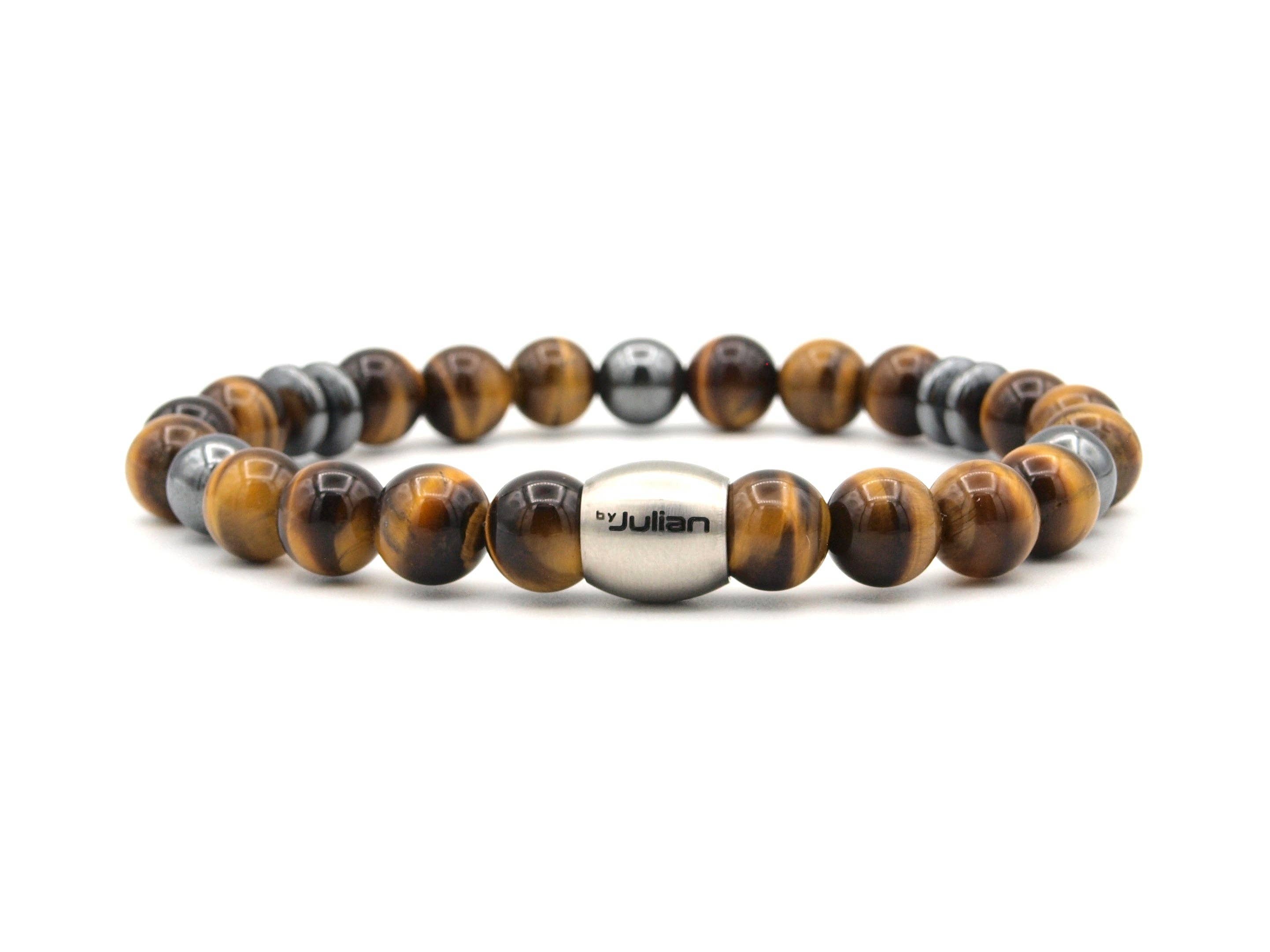 Bracelet Nane Musim œil de tigre: M-L 18 à 19 cm