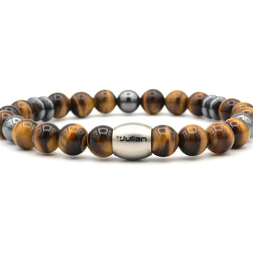 Bracelet Nane Musim œil de tigre: M-L 18 à 19 cm