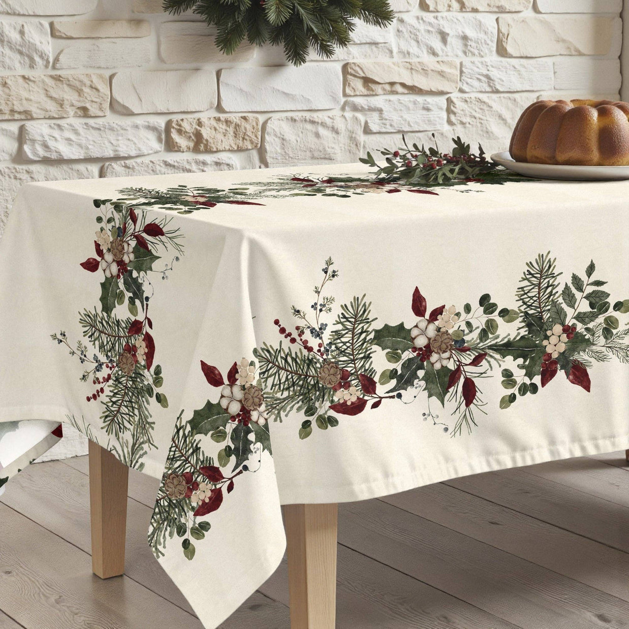 Nappe anti-taches Mistletoe 1225: 250x155 cm