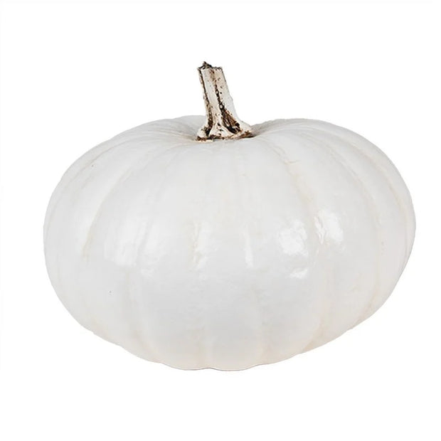 Décoration potiron blanc
