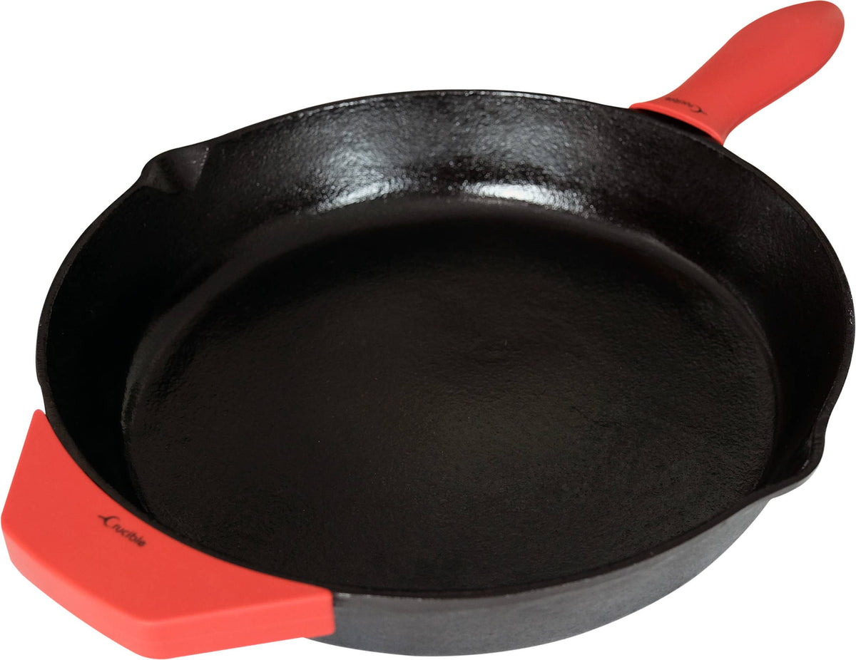 Support de poignée chauffante en silicone+support d'assistance, (paquet de 2, rouge): Noir
