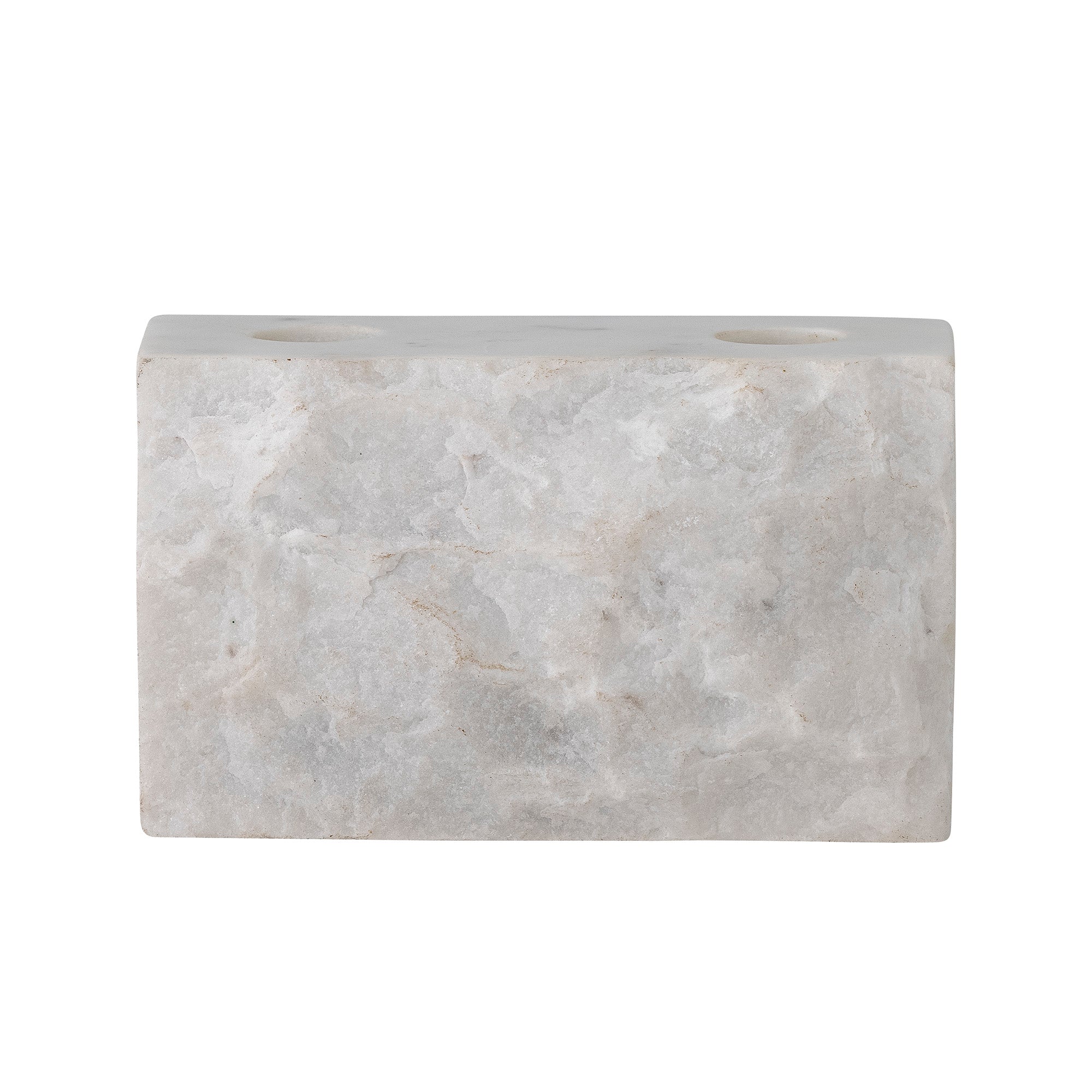 Magie Bougeoir, Blanc, Marbre