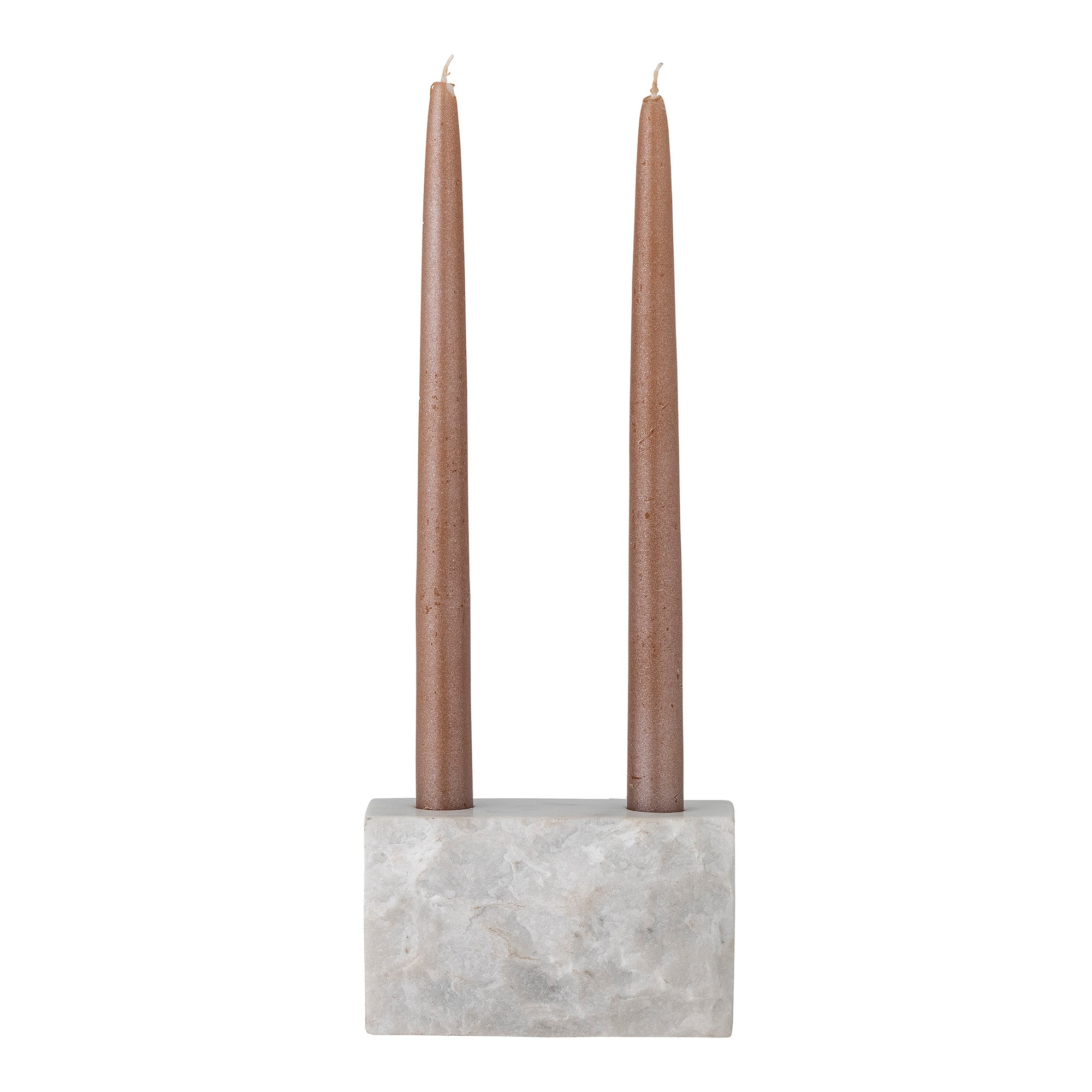 Magie Bougeoir, Blanc, Marbre