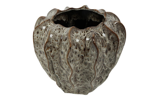 Vase large Koralin M bruncrème