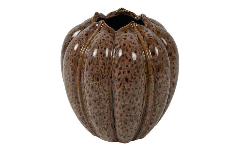 Vase Pura brun-clair