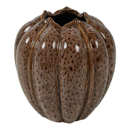 Vase Pura brun-clair