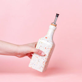 Distributeur d'huile d'olive artisanal en céramique 475 ml – Carnaval