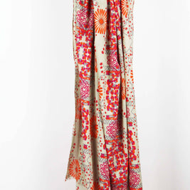 Foulard Coton Bio Ryoko Orange