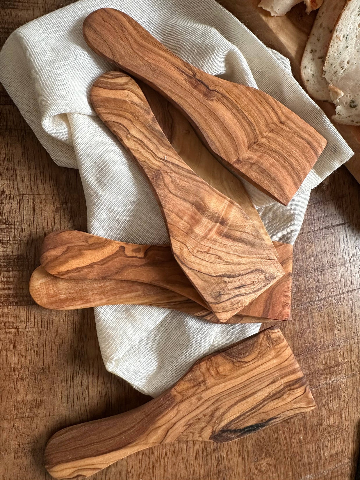 Mini spatule à raclette Bois d'Olivier
