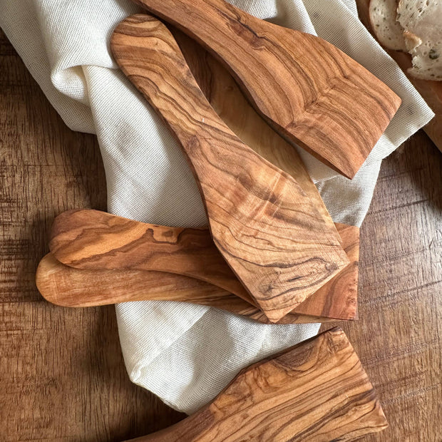 Mini spatule à raclette Bois d'Olivier