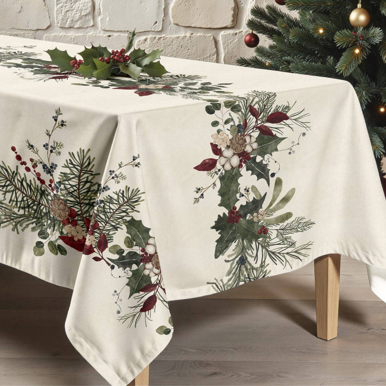 Nappe anti-taches Mistletoe 1225: 250x155 cm