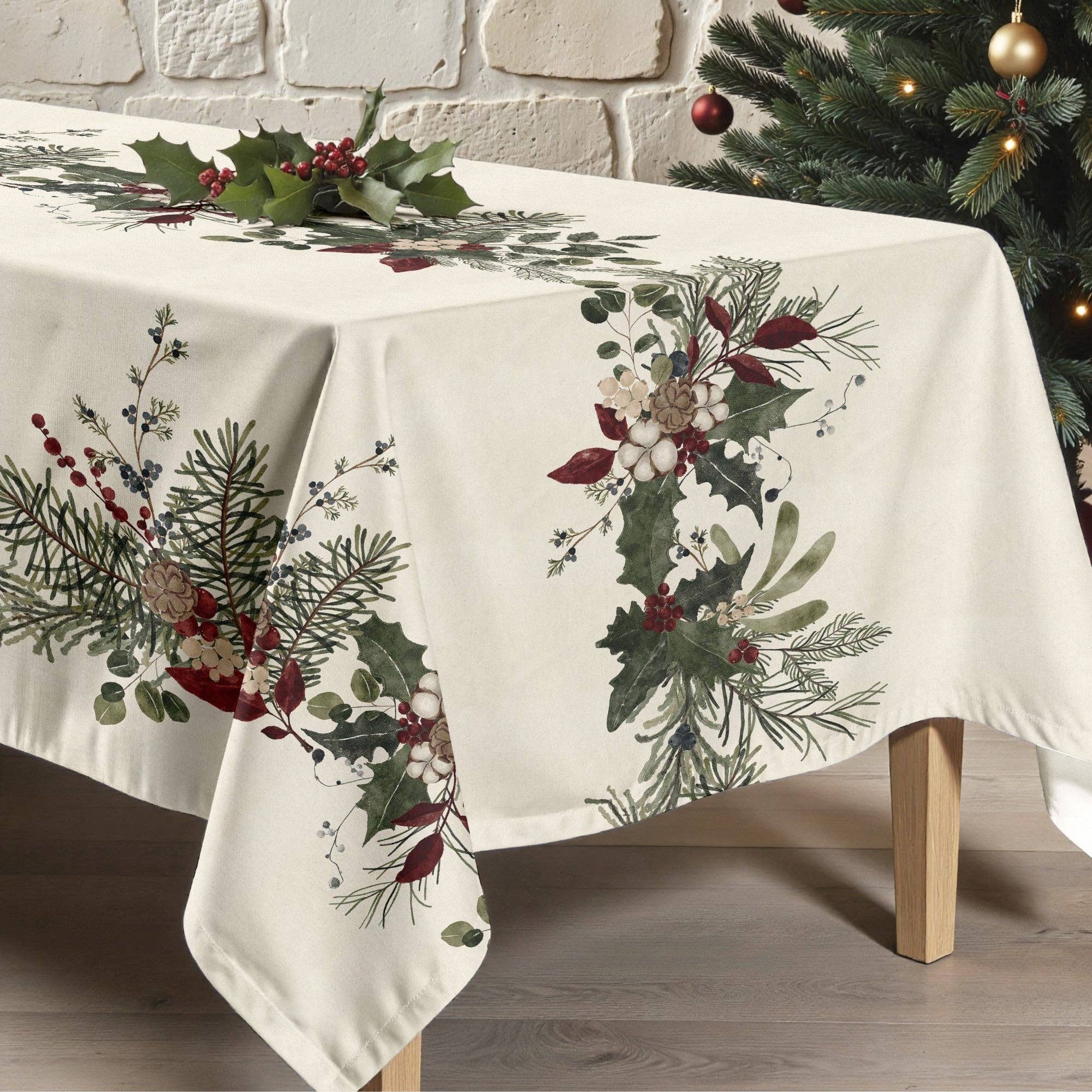 Nappe anti-taches Mistletoe 1225: 250x155 cm