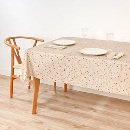 Nappe en jacquard lurex Joyeux Noël 23: 300 x 155 cm