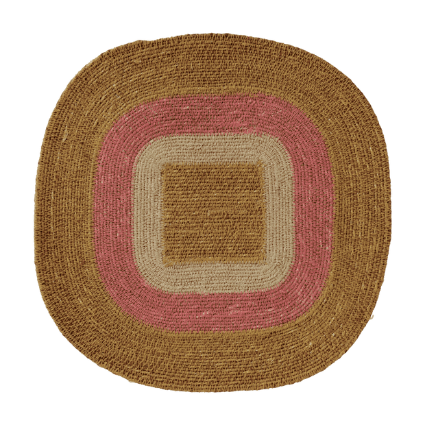 Set de table en jonc de mer - Mada Corail