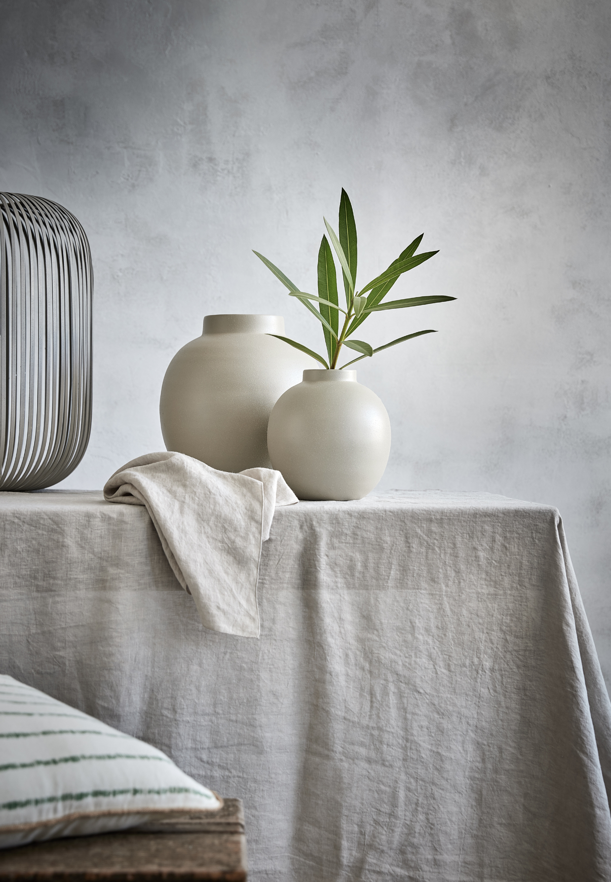Vase MOYA |  Gris éléphant / OS