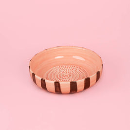 Râpe à ail - Céramique - Grand chocolat