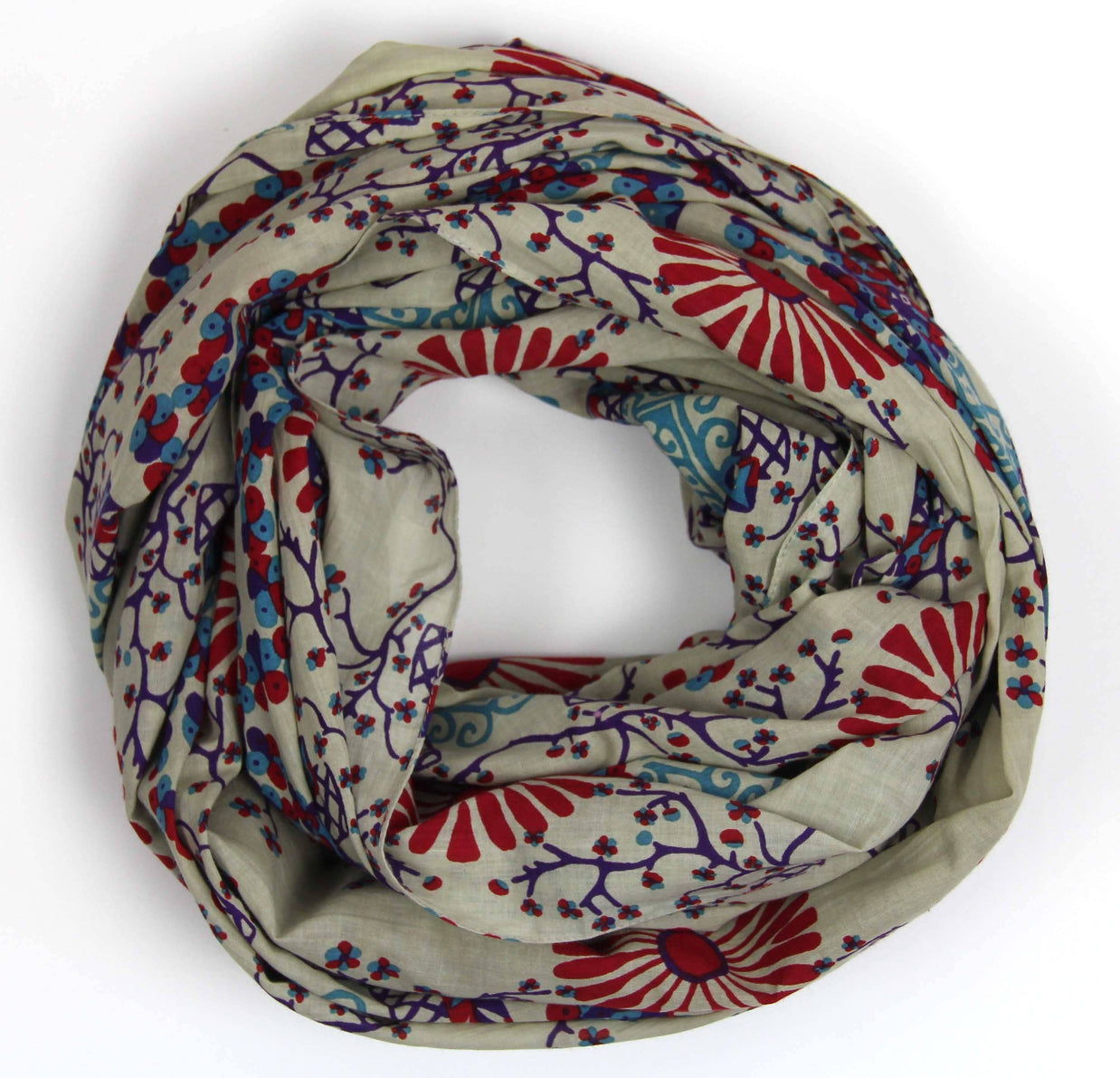 Foulard Coton Bio Ryoko Beige