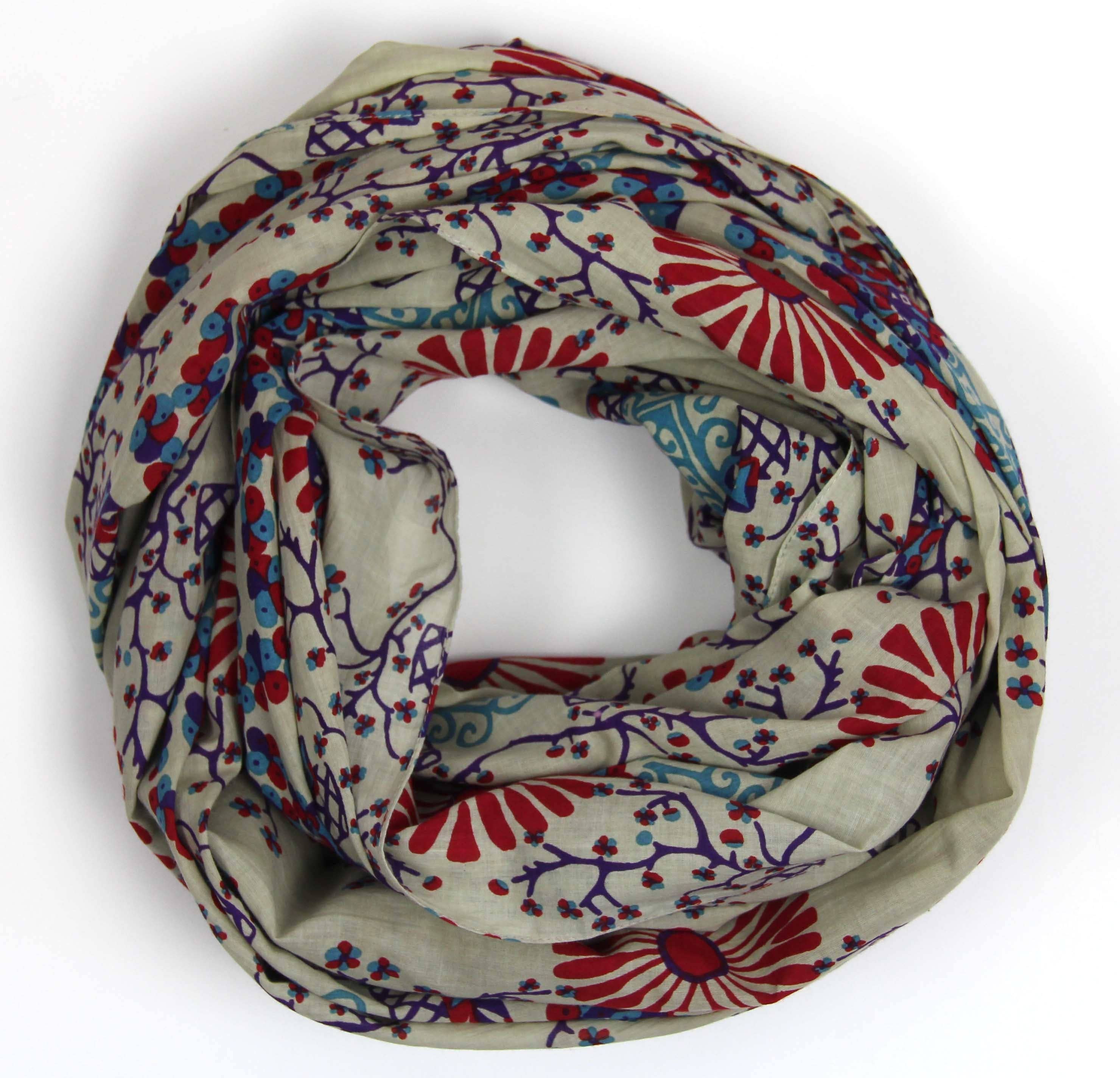 Foulard Coton Bio Ryoko Beige
