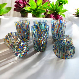 Long Drink en verre « Les Couleurs de Murano » - DRINK-ARLECCHINO