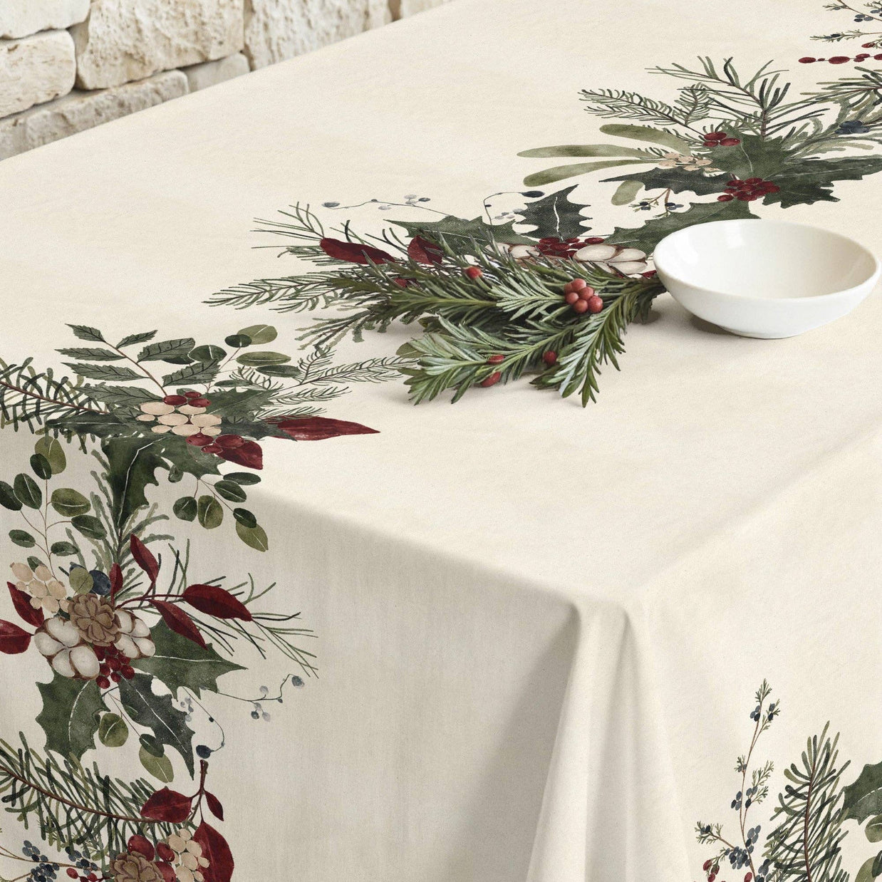 Nappe anti-taches Mistletoe 1225: 250x155 cm