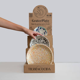 Support pour râpe en céramique | Présentoir pour boutiques: Espagnol