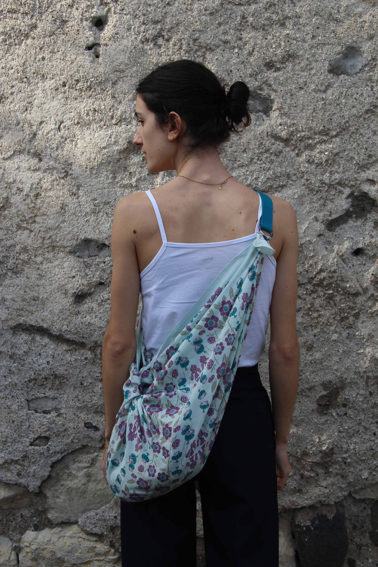 Sangle Furoshiki Bleu