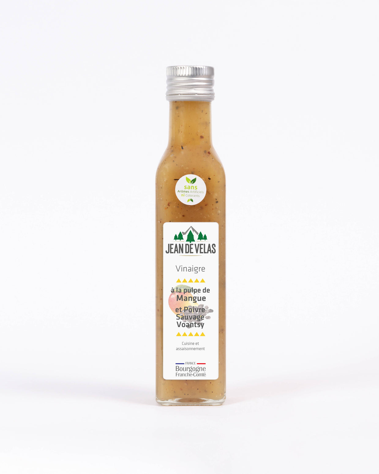 Vinaigre de Pulpe de Mangue et Poivre Sauvage Voantsy