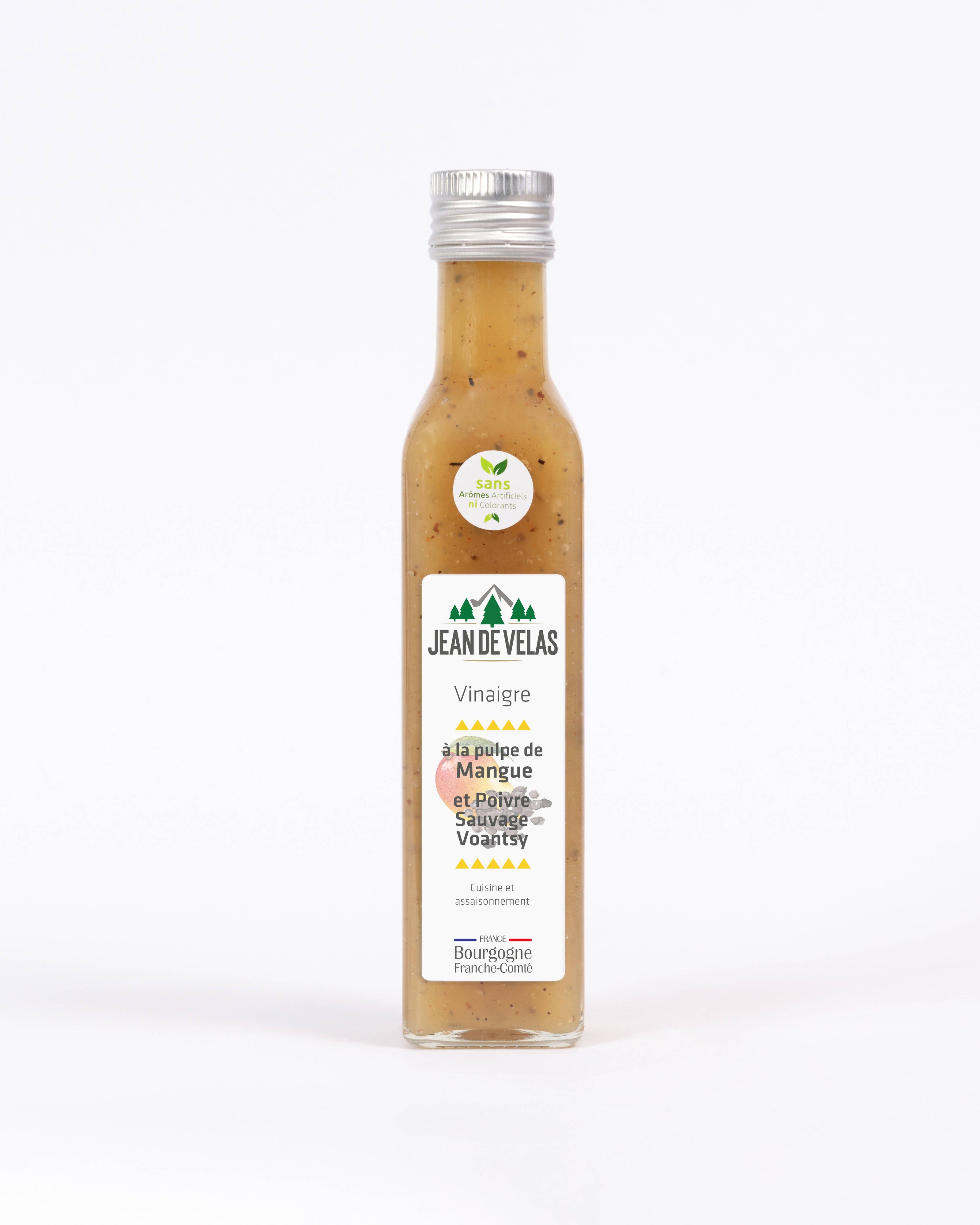 Vinaigre de Pulpe de Mangue et Poivre Sauvage Voantsy