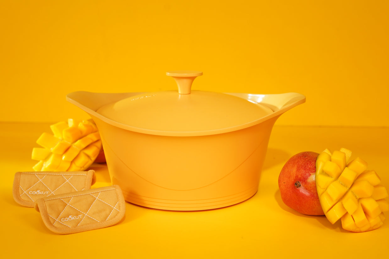 Coffret complet L'incroyable cocotte 28cm - MANGUE