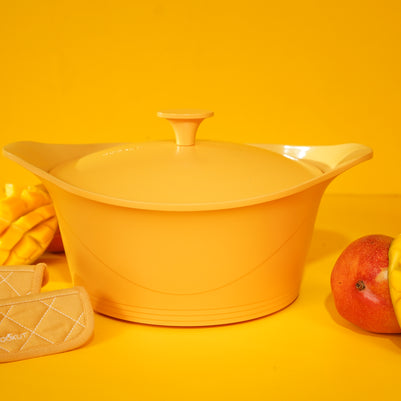 Coffret complet L'incroyable cocotte 28cm - MANGUE