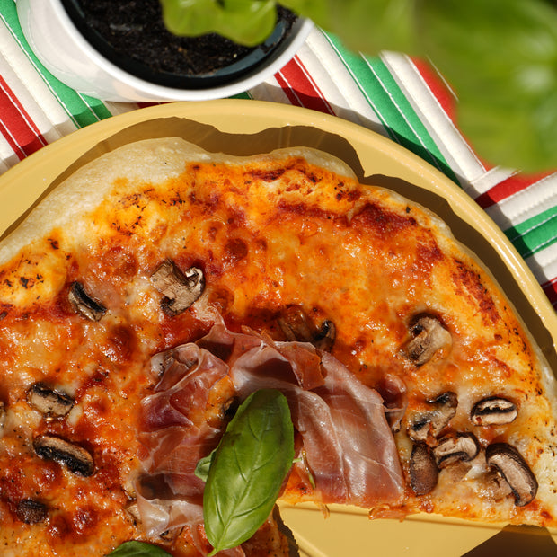 Le Formidable plat à PIZZA avec couteau - MANGUE