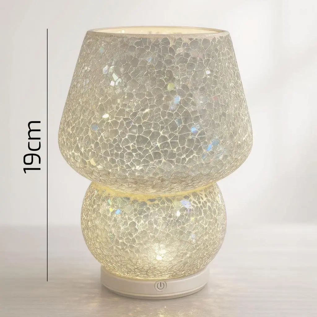 Arca Lampe champignon TRENTE, 19cm, LED, rechargeable,