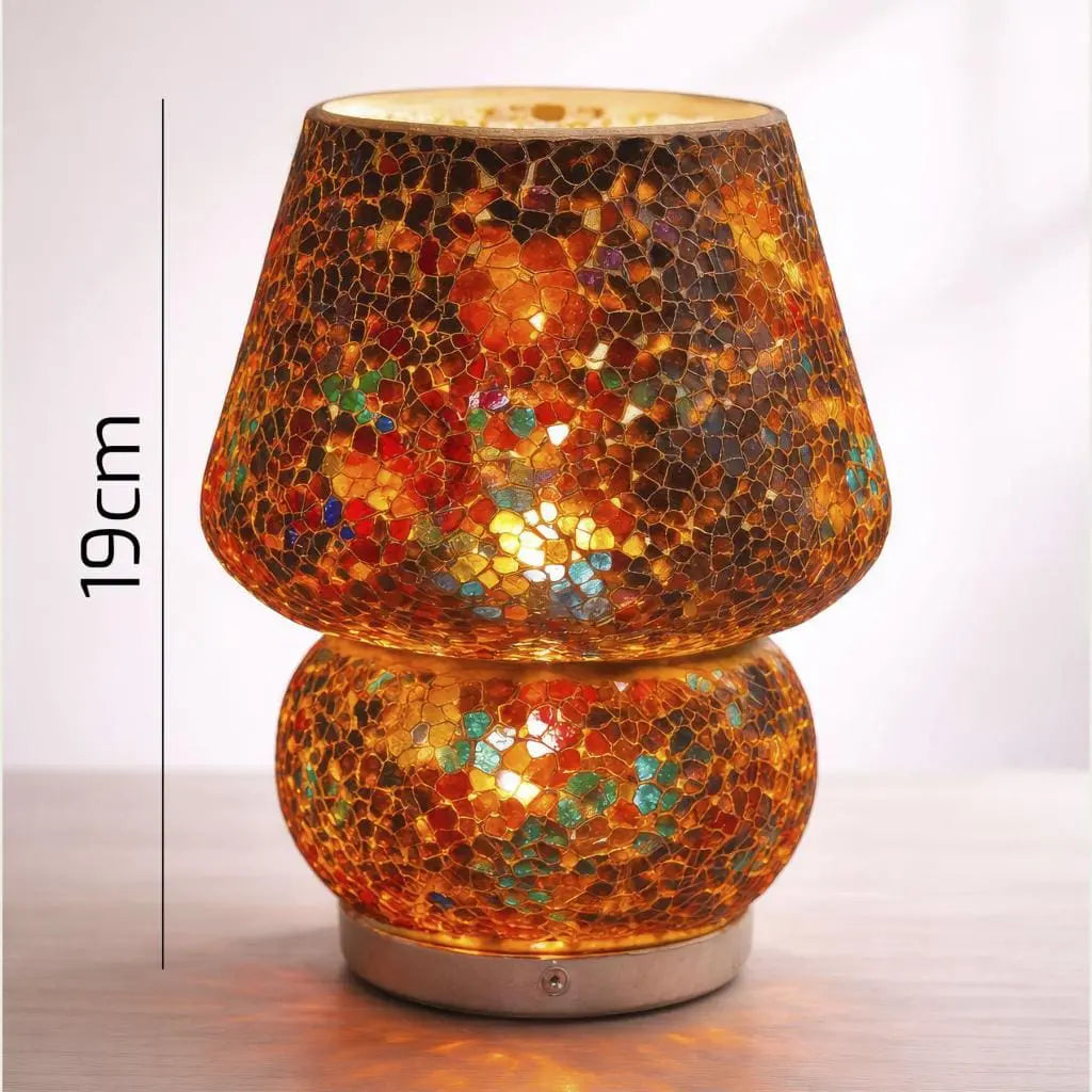 Arca lampe champignon BARI, 19cm, LED, rechargeable
