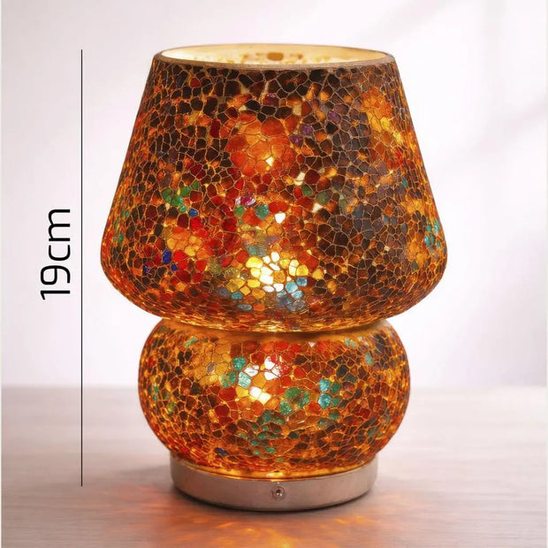 Arca lampe champignon BARI, 19cm, LED, rechargeable