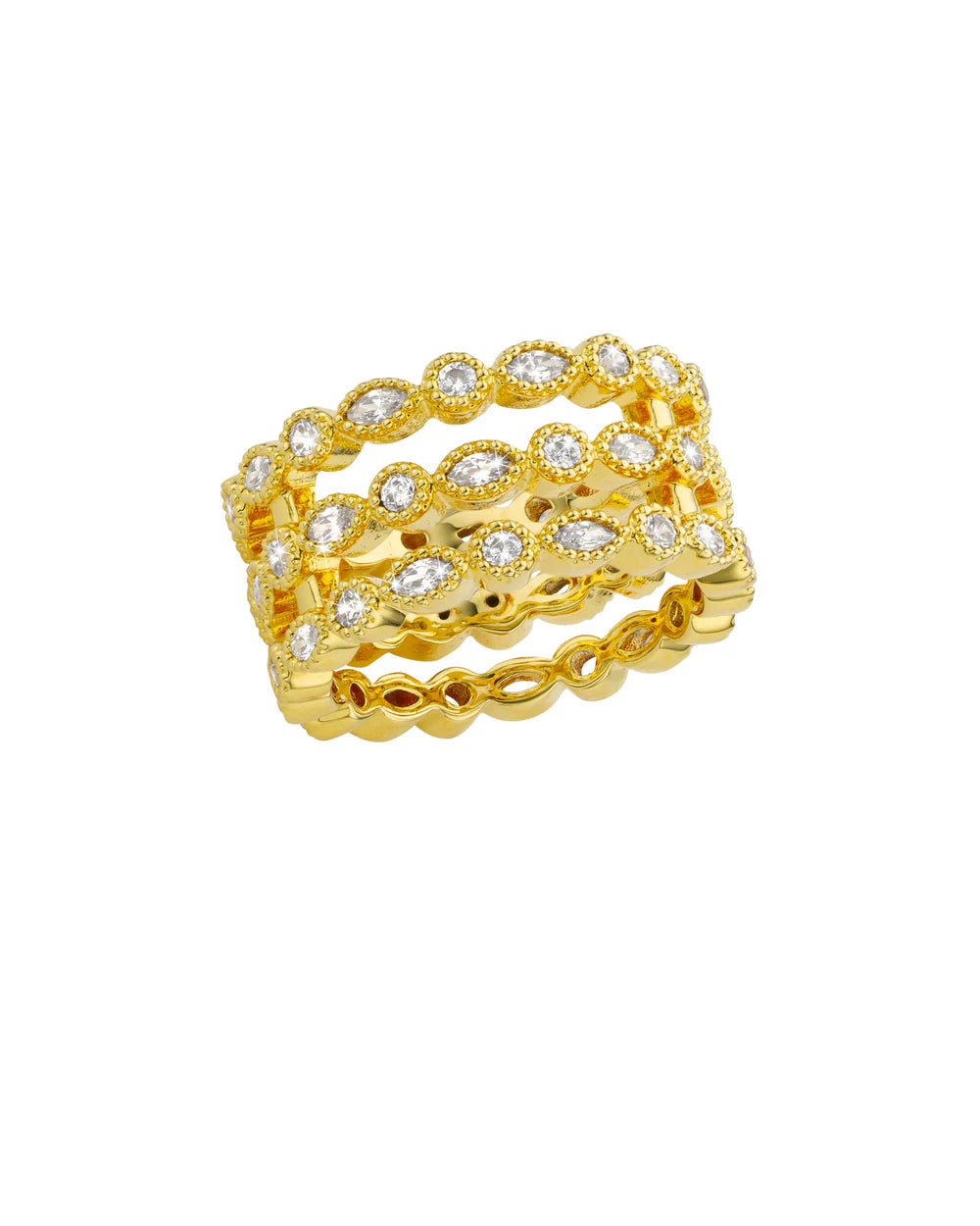 Bague - TRIPLE INFINITY - Taille 54