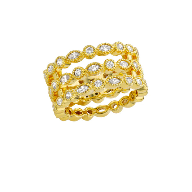 Bague - TRIPLE INFINITY - Taille 54