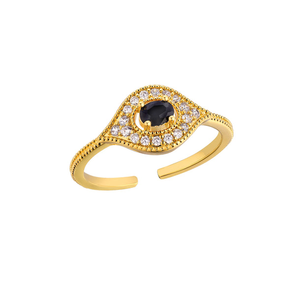 BAGUE - BLACK MAJESTIC EYE