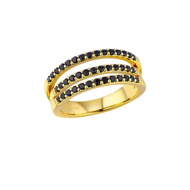 Bague BLACK TRINITY T54