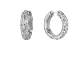 BOUCLES D'OREILLES - CHAMPAGNE ARGENT
